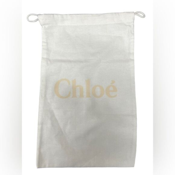 Chloe white dustbag, NEW, Approximately 15x8 inches - Picture 1 of 2